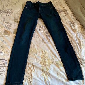 Express mid rise skinny jeans